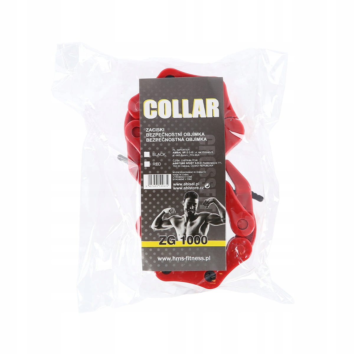 ZG1000R ZACISKI LOCK JAW RED HMS (2 szt) Rodzaj klamrowe