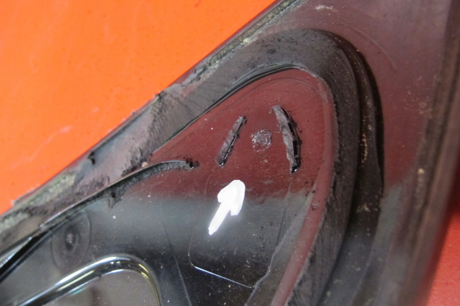 CITROEN DS5 5D 11- window bodywork left rear part rear