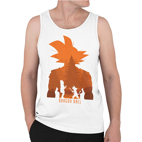 TANK TOP DRAGONBALL GOKU Y BULMA Marka inna