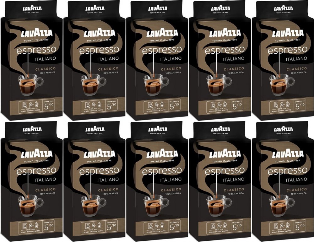 Lavazza Espresso kawa mielona 250g x10