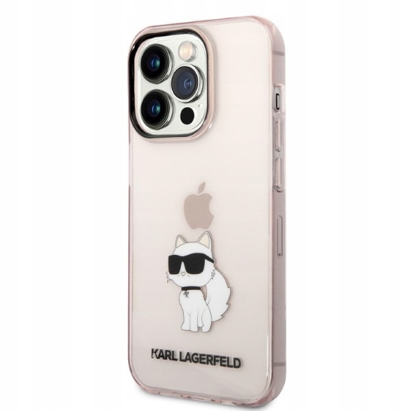 Karl Lagerfeld KLHCP14LHNCHTCP Etui Do Iphone 14 Pro 6,1 Hardcase Ikonik
