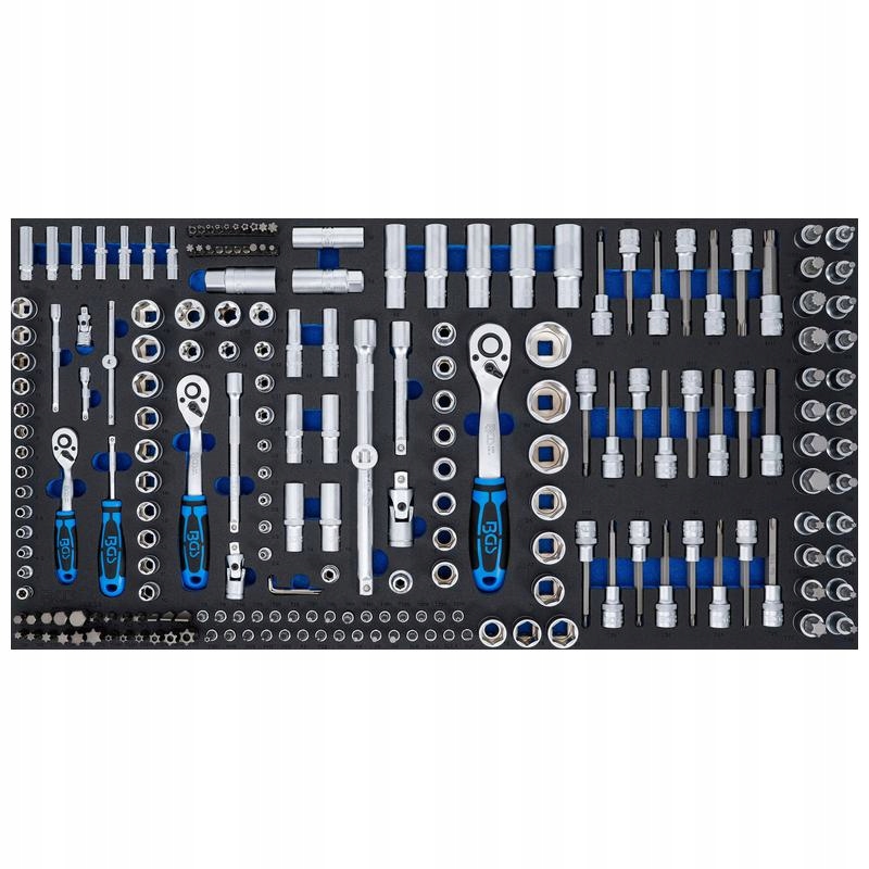 Vložka do zásuvky XL sada nástrčných klíčů 216 ks Bgs 74434