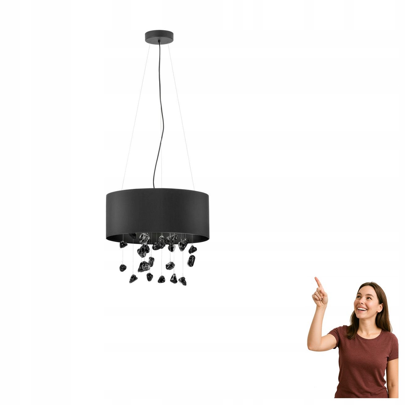 Závesná lampa Escuela 39845 Eglo