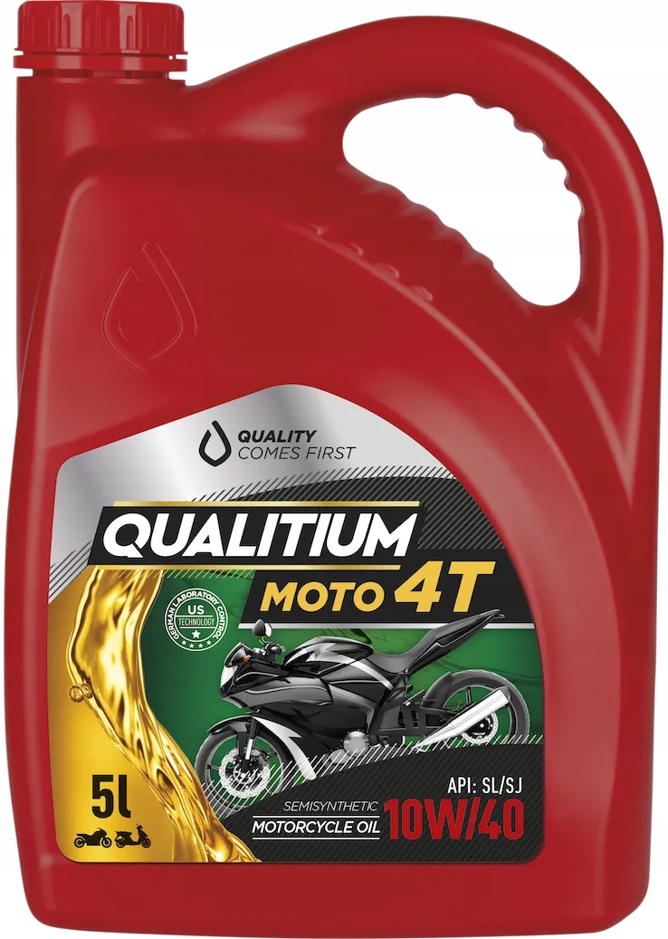 

Olej Qualitium Moto 4T motor 10W40 5L