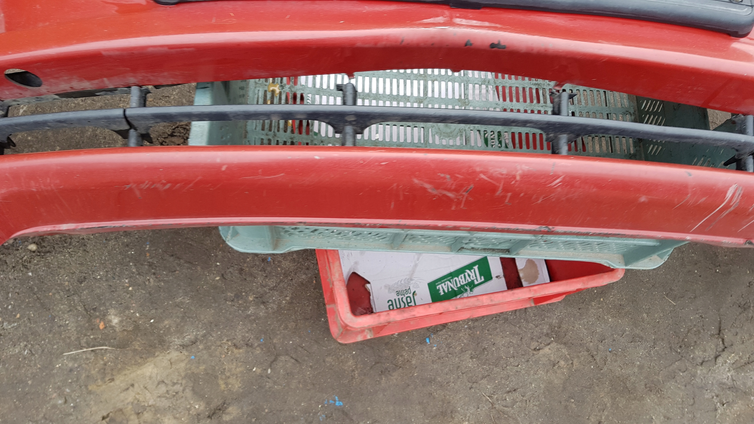 BMW E46 nárazník předek mlhovky ZIEGELROT