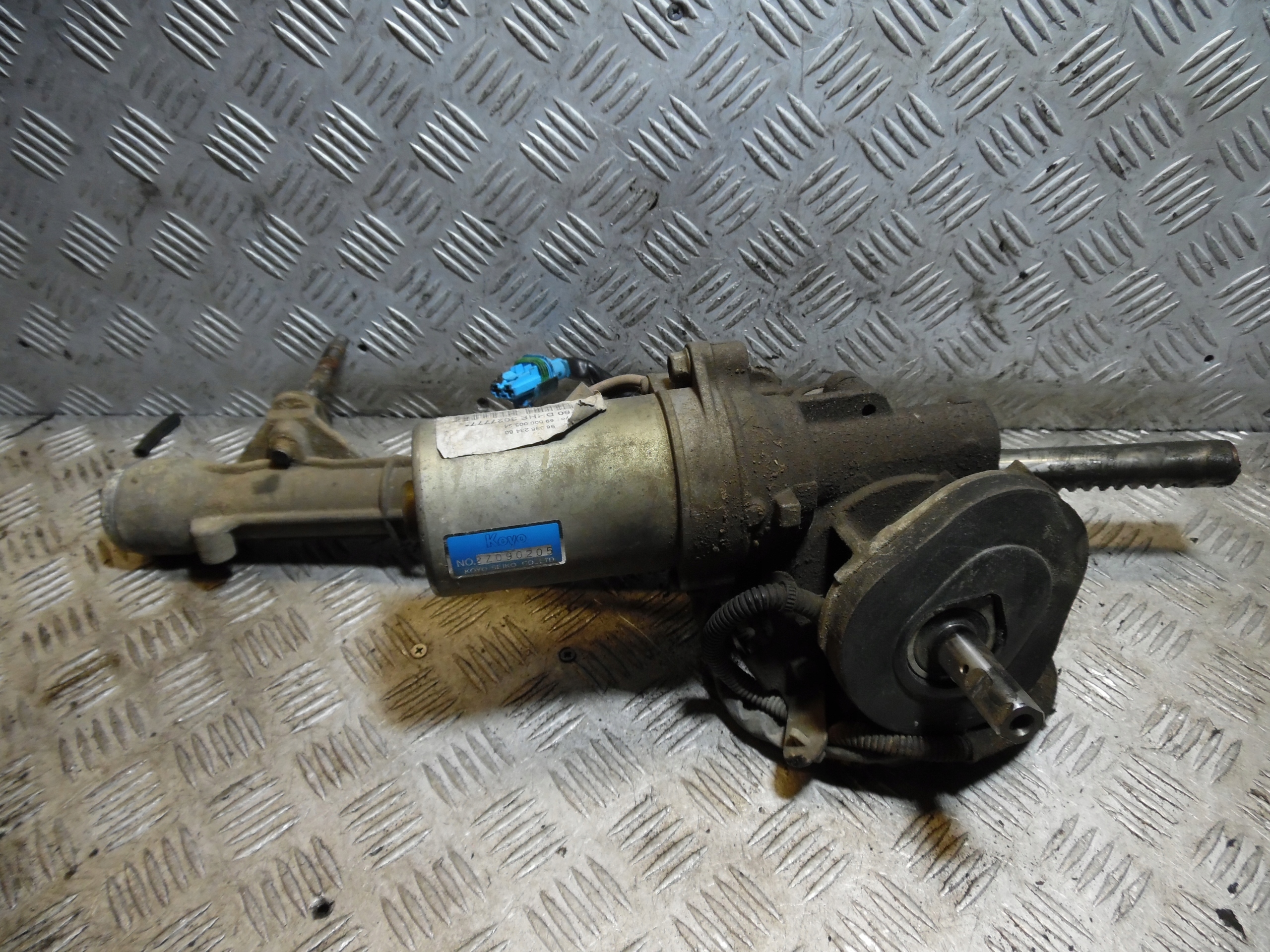 steering wheel rod ZE WSPOMAGANIEM CITROEN C3