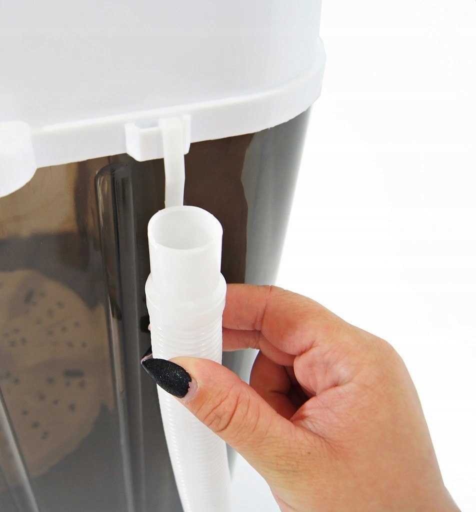 MINI PRALKA WIRÓWKA DOMOWA TURYSTYCZNA 4KG+1,5KG CZ Kolor dominujący beżowy/brązowy