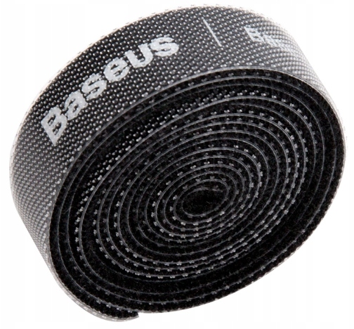 BASEUS CIRCLE TAŚMA OPASKA REGULOWANA NA RZEP ORGANIZER DO KABLI 1M RZEPOWA