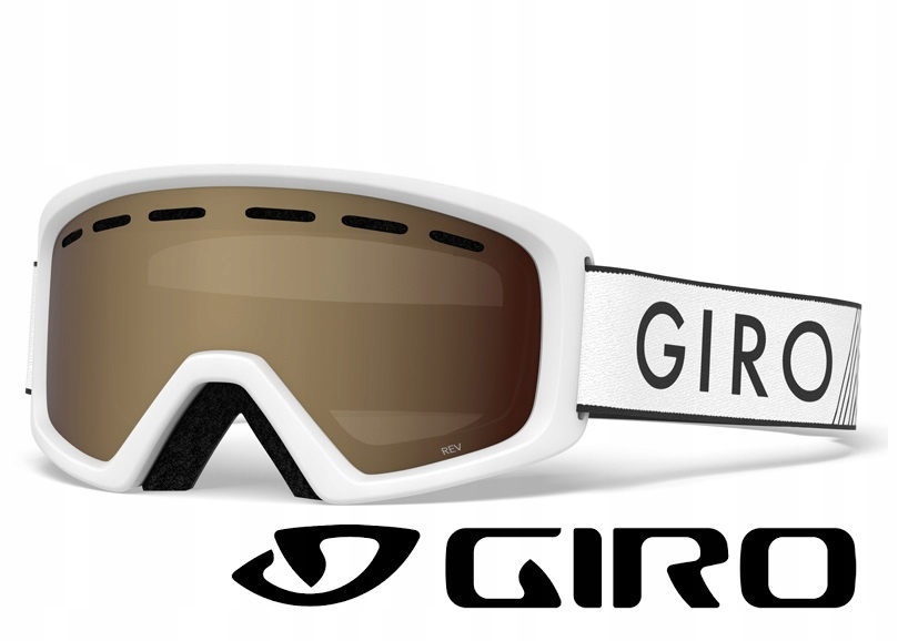 Juniorské brýle Giro Rev Whit sklo Amber Rose 40% S2