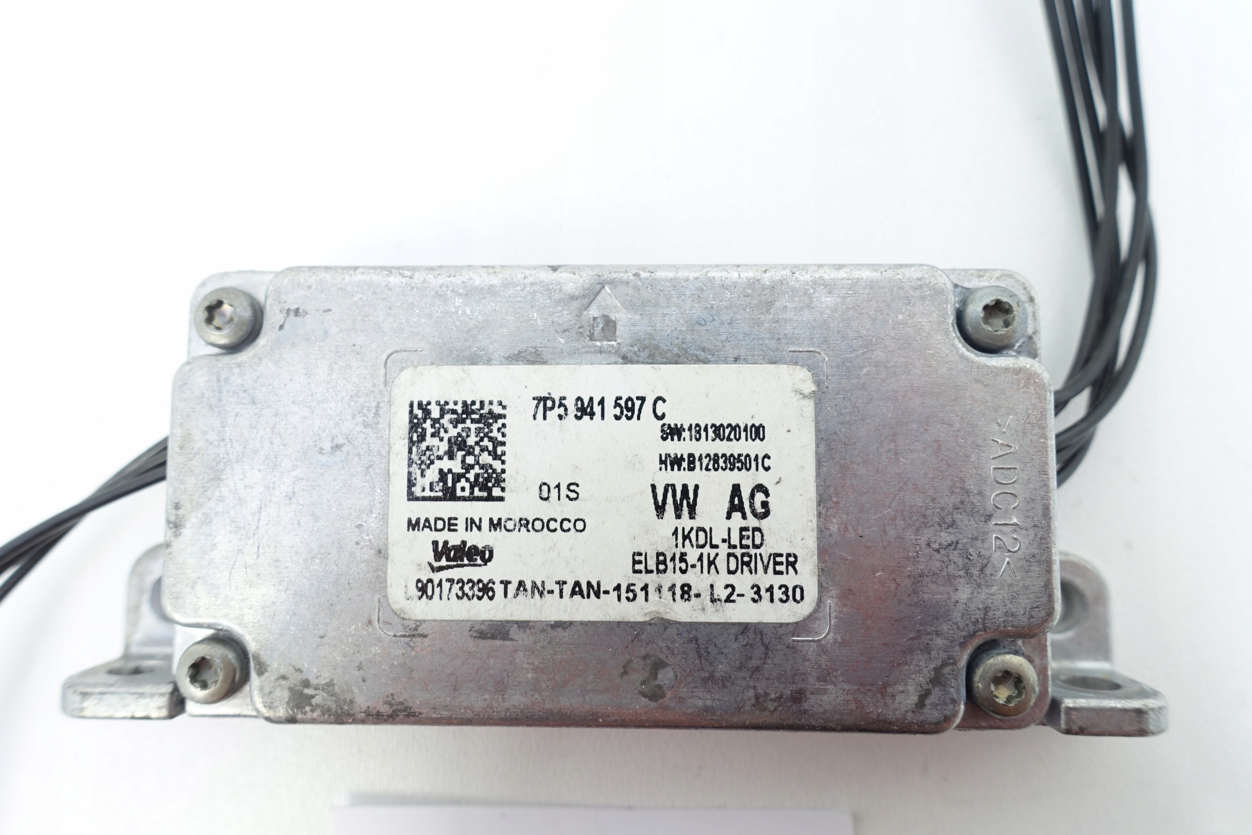control unit module LED VW PORSCHE SKODA 7P5941597C