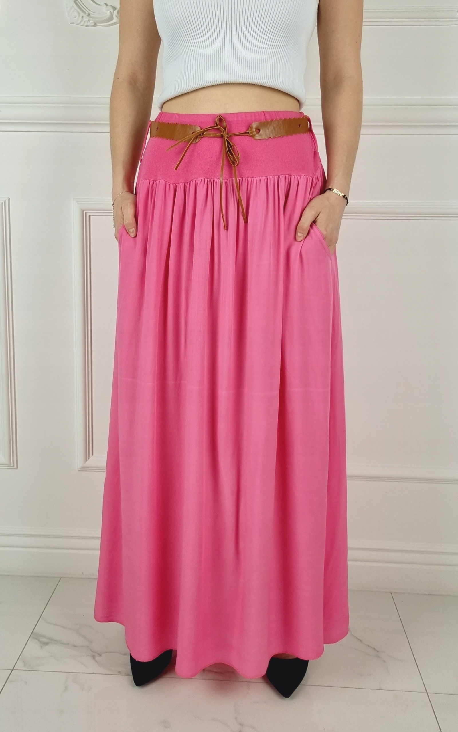 ZWIEWNA DŁUGA SPÓDNICA MAXI DO KOSTEK BOHO DAMSKA Marka inna