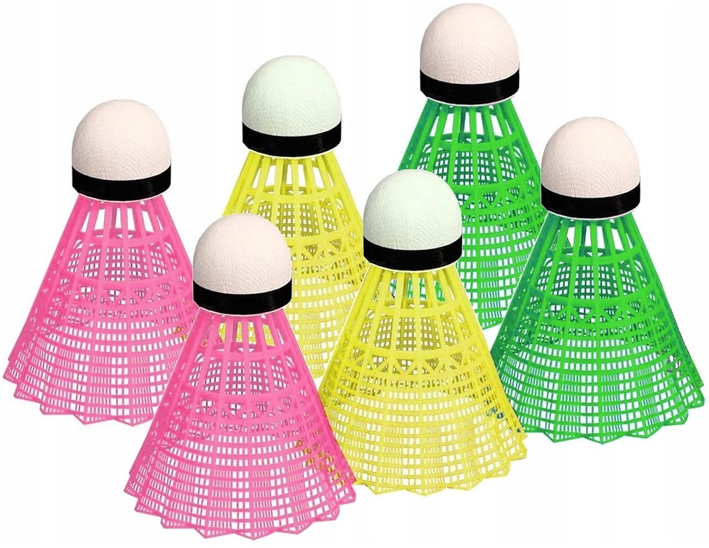 ZESTAW 12 LOTKI DO BADMINTONA LOTKA BADMINTON 9739 Marka Dromader