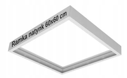 

Ramka Rama Natynkowa Do Panela Led 60x60 40W 48W