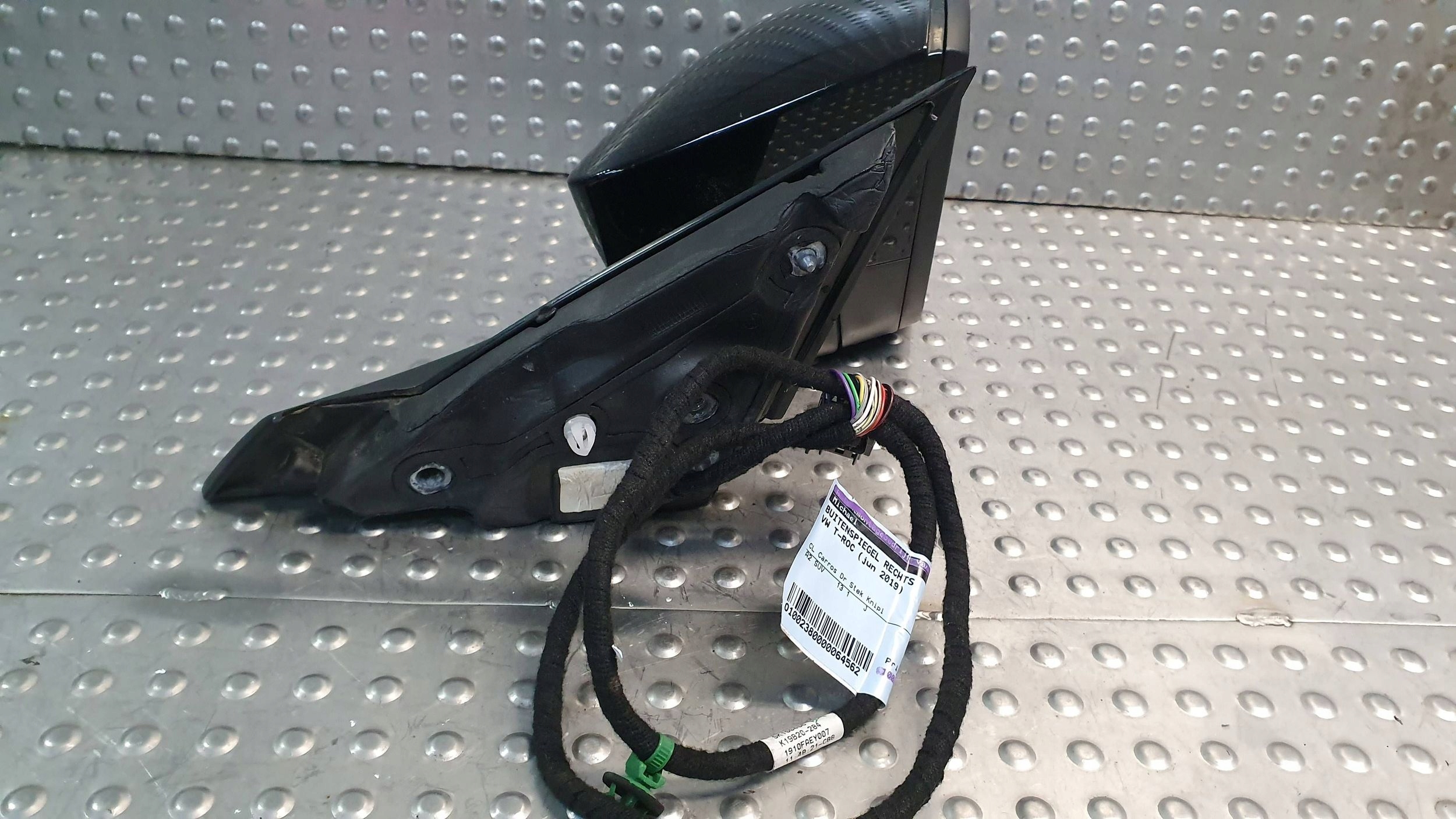 mirror right VW T-ROC 13 PIN 17