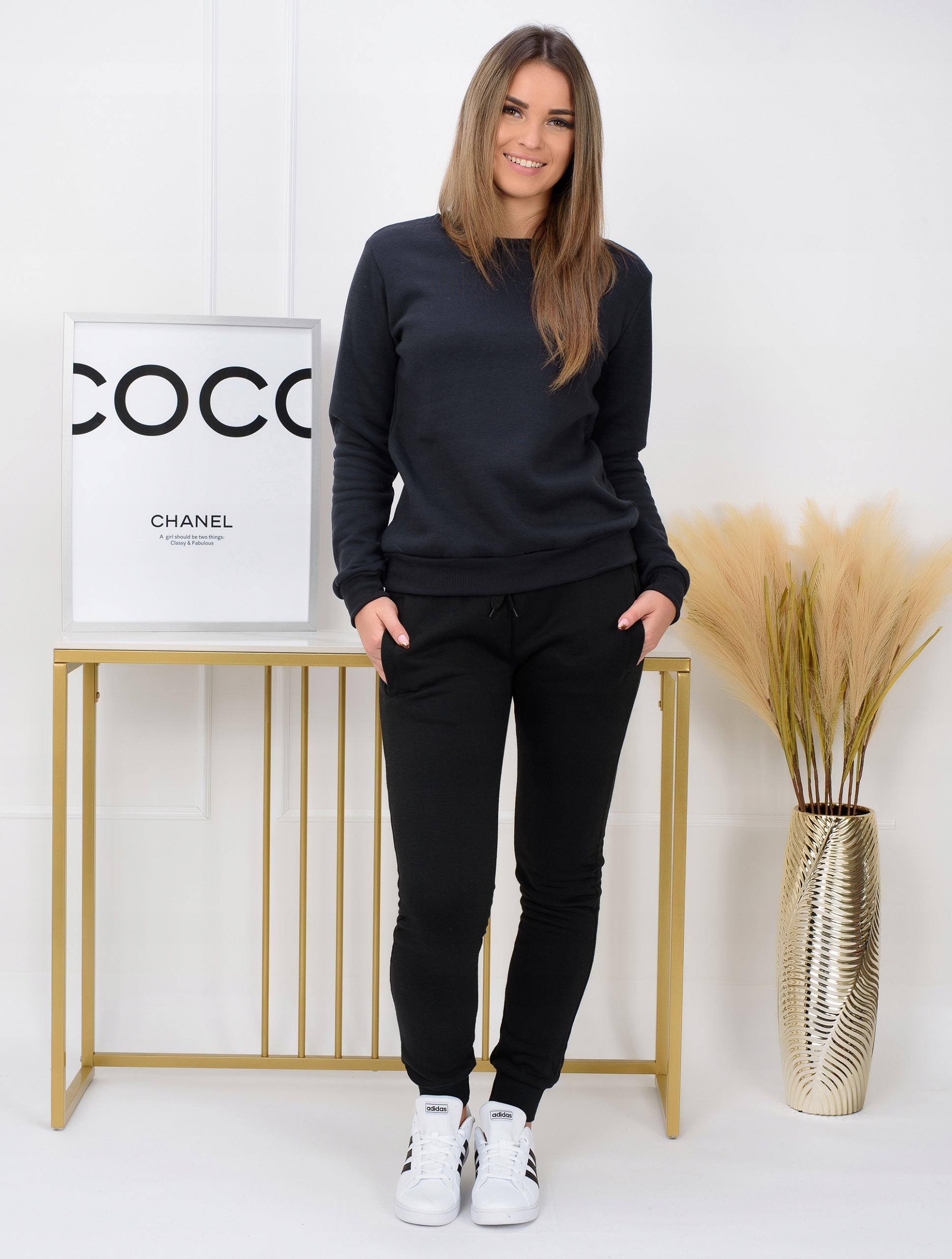 CK01 + D01 r. XL DAMSKI KOMPLET DRESOWY Rękaw długi rękaw