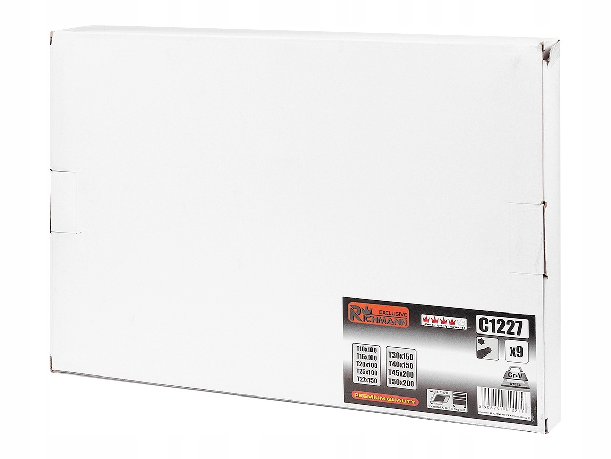 WKLAD KLUCZE TRZPIENIOWE TORX 9SZT RICHMANN C1227 Producent code C1227