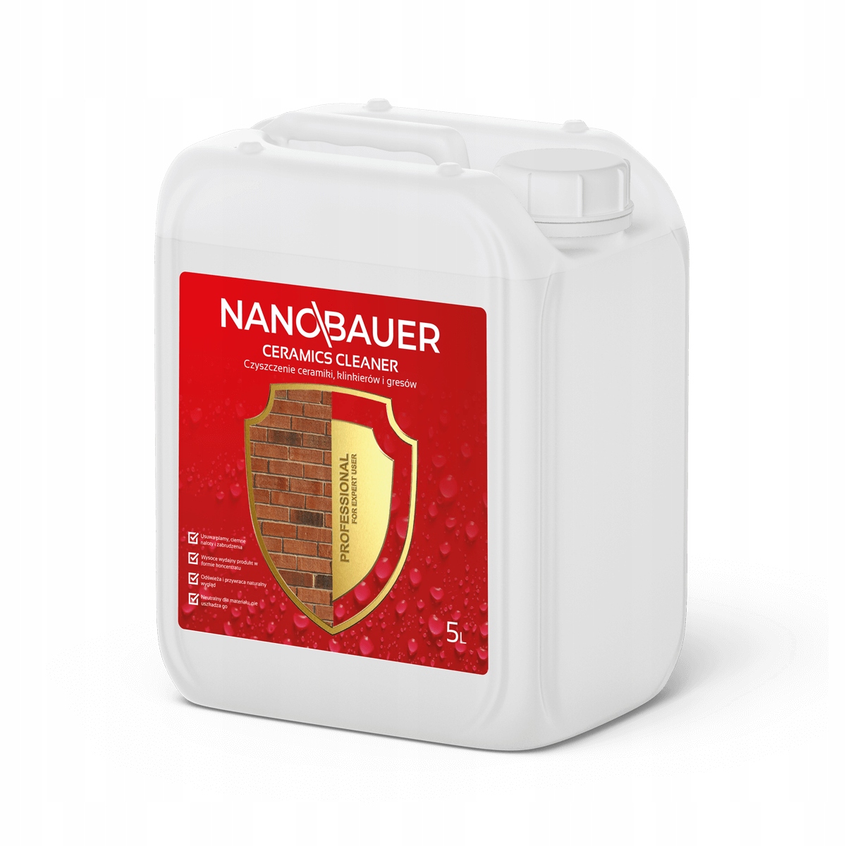 

Nanobauer czyszczenie ceramiki i klinkierów 5l