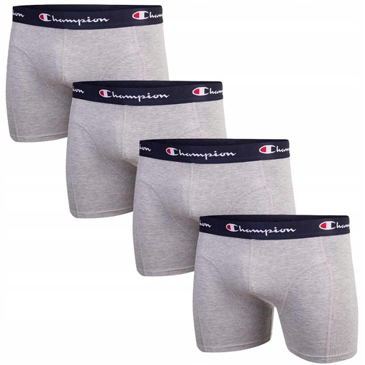 Champion Pánské Boxerky Slipy 4 Pk Šedé vel. M