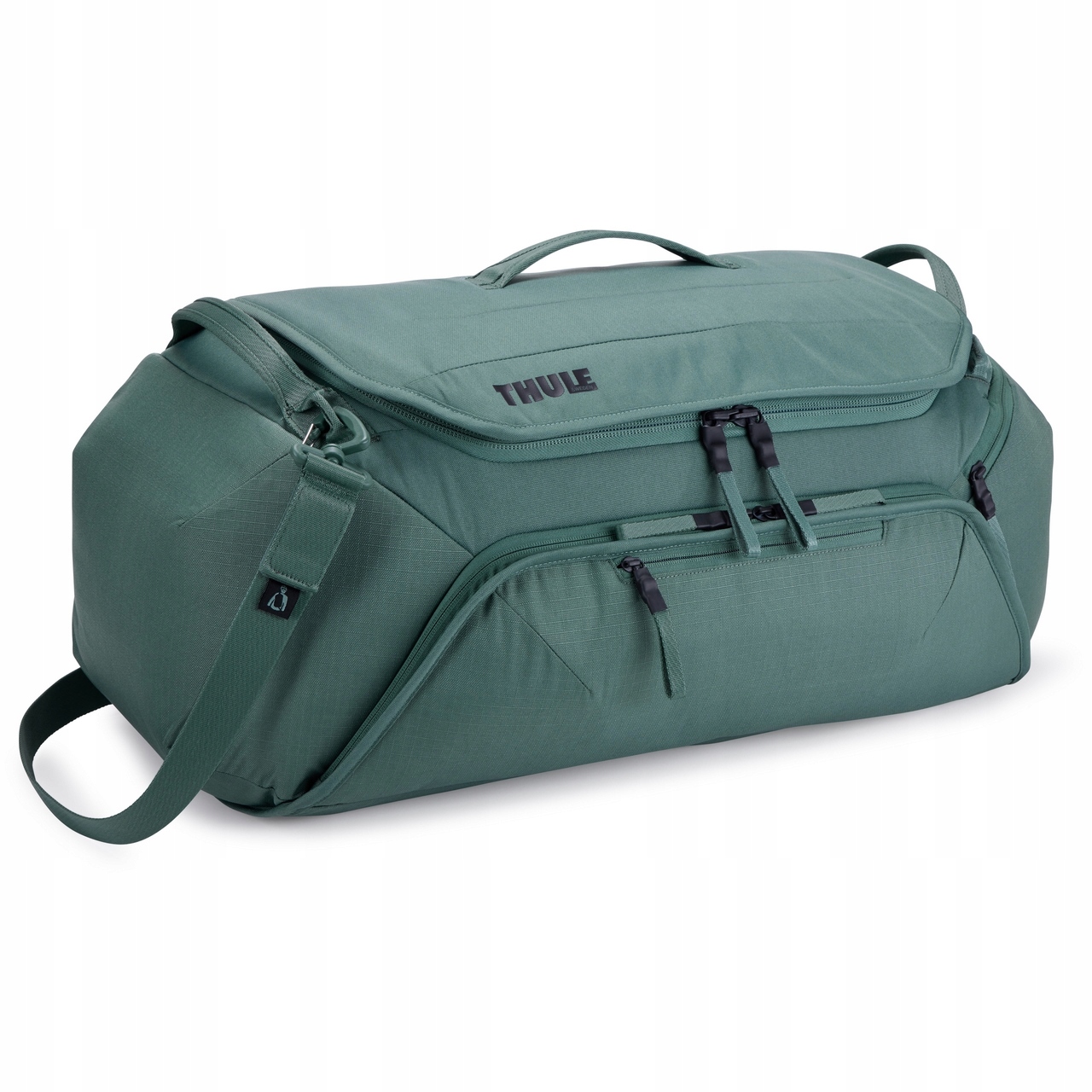 Rowerowa torba podróżna Thule RoundTrip Bike Duffel 55L Hazy Green