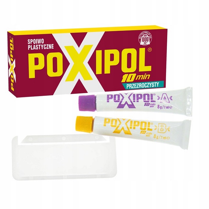 

Poxipol Klej Dwuskładnikowy 16g/14ml Bezbarwny