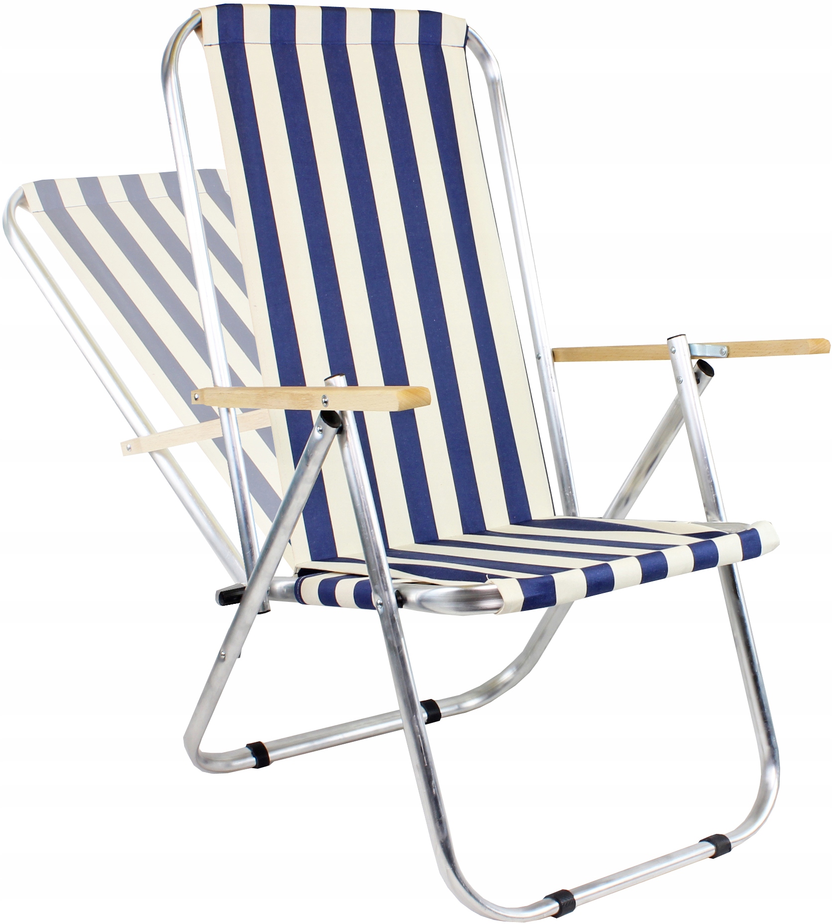 Krzesło plażowe, leżak ogrodowy aluminiowy, 150 KG 9195836973 - Allegro.pl