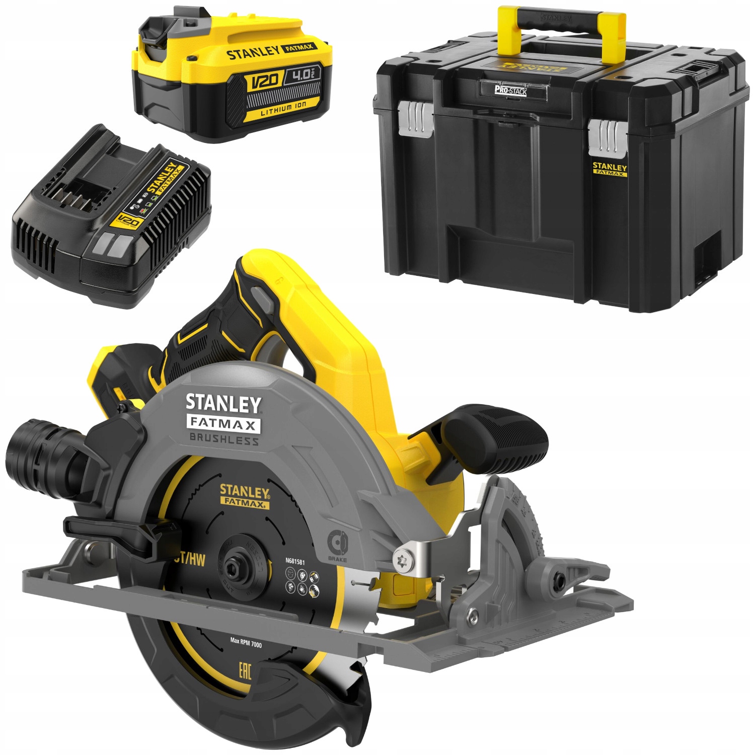 Stanley SFMCS551M1T Pilarka tarczowa 18V 190mm 1x 4,0Ah FatMax V20