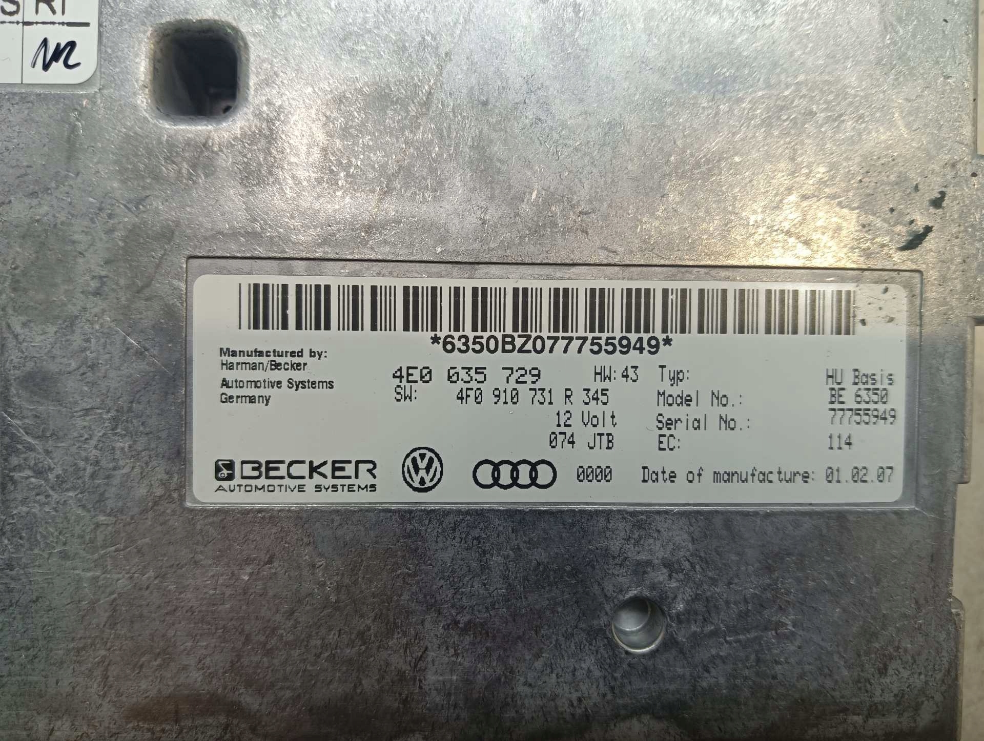 module MMI AUDI A6 C6 4F0910731
