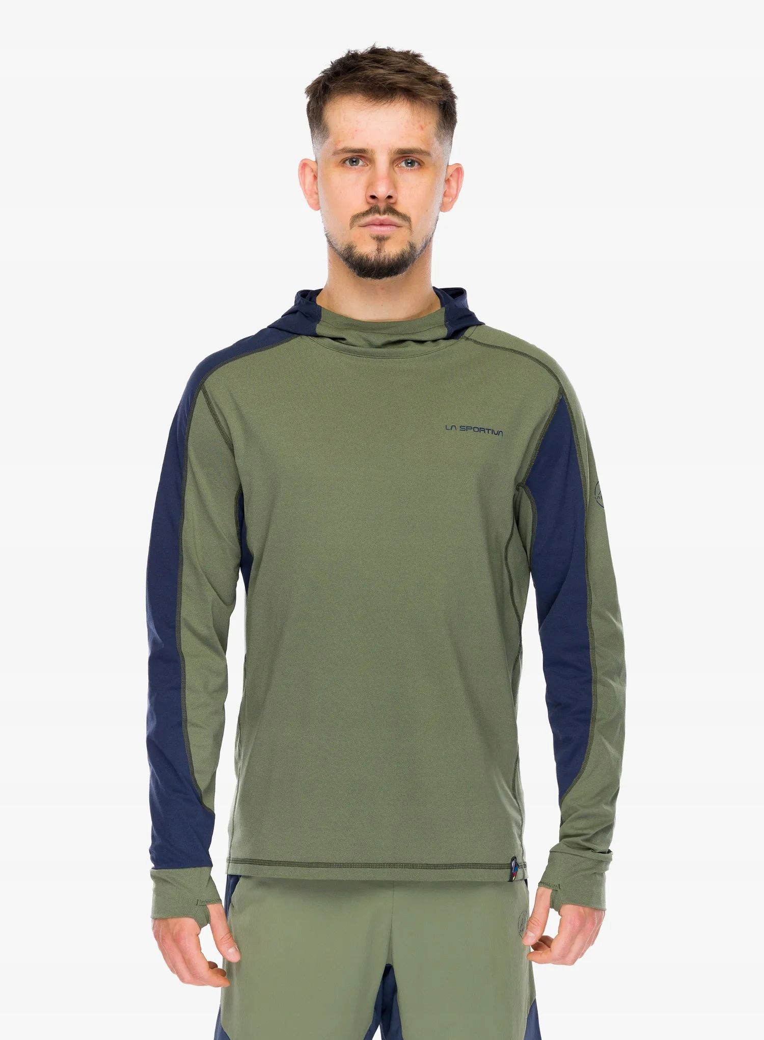 Bluza z kapturem La Sportiva Cloud Shadow Sun Hoody cypress/night sky L