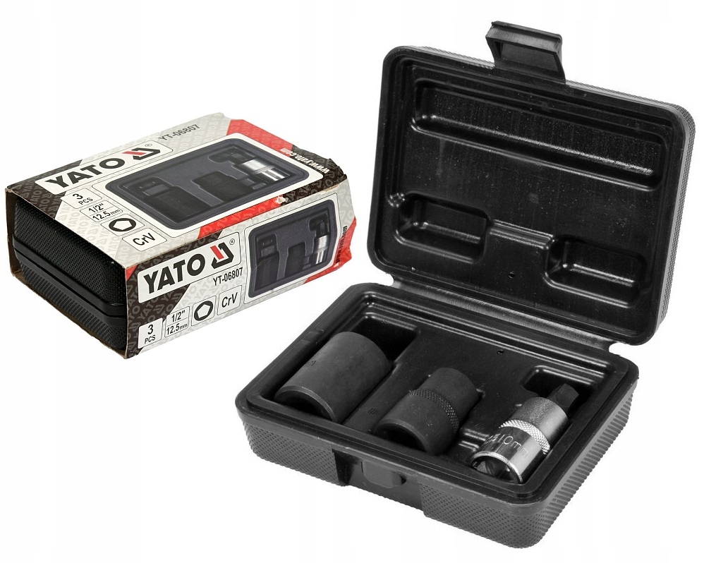 YATO NASADKI DO ZACISKÓW HAMULCOWYCH 5-KĄTNE 1/2'' Marka Yato