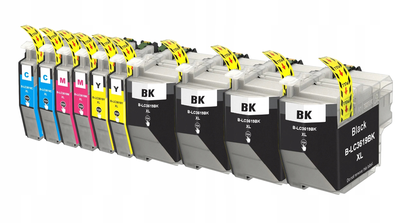 

10X Tusze Do Brother MFC-J2330DW MFC-J2730DW 4XBK