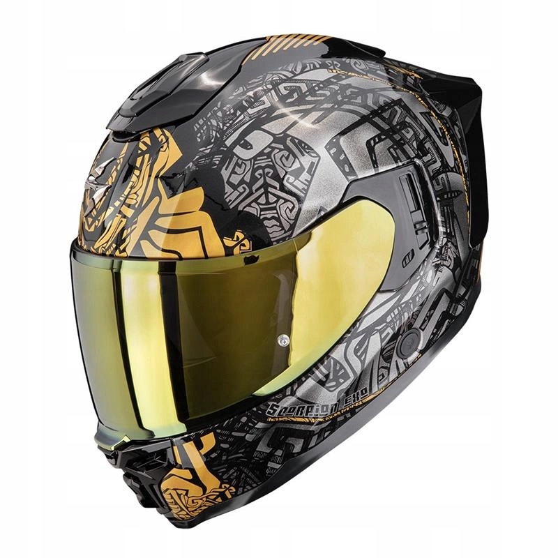 Helma Scorpion EXO-1500 Air Apus Black/grey/gold čierna šedá zlatá Darčeky