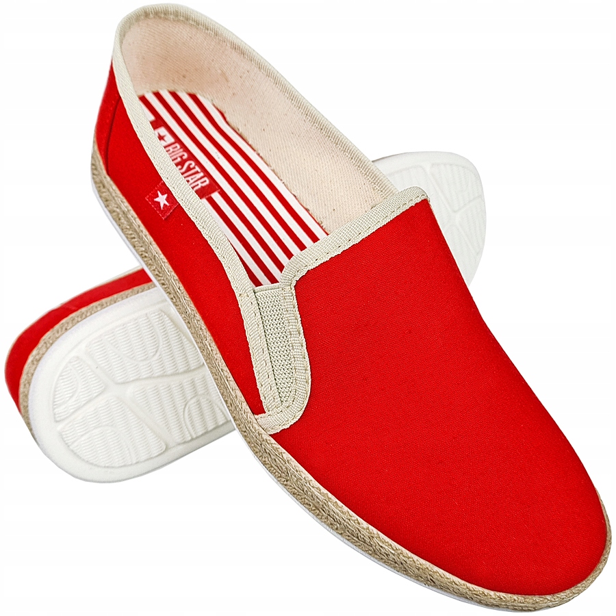 

Trampki damskie Big Star czerwone FF276037 37