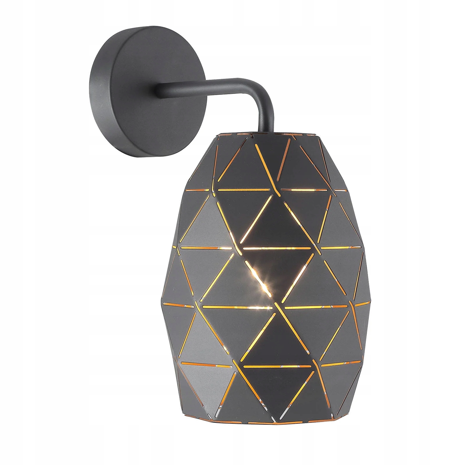 Nástěnné svítidlo Italux Harley Led Grafitové Moderní ocelové MBM-3480/1