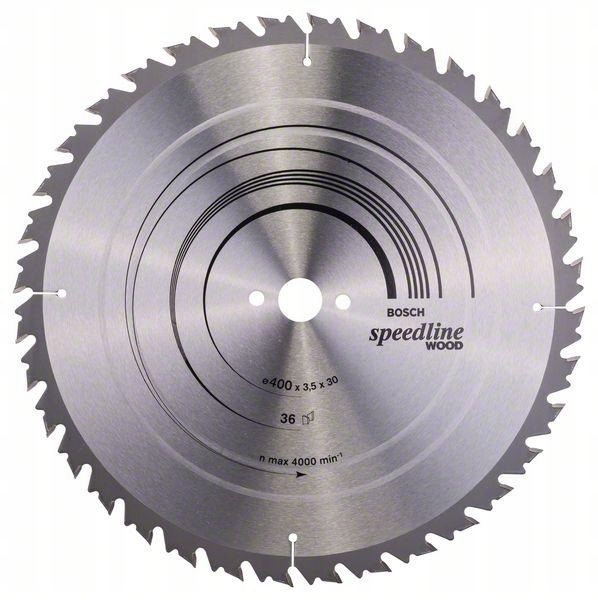 Tarcza Do Cięcia Drewna Do Pilarki Widia 400 MM 36 Zębów Otwór 30 MM Piła
