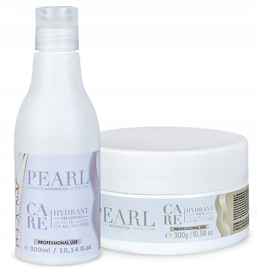 Diana Pearl, Zestaw Szampon 300ml. Maska 300g. do włosów po zabiegach