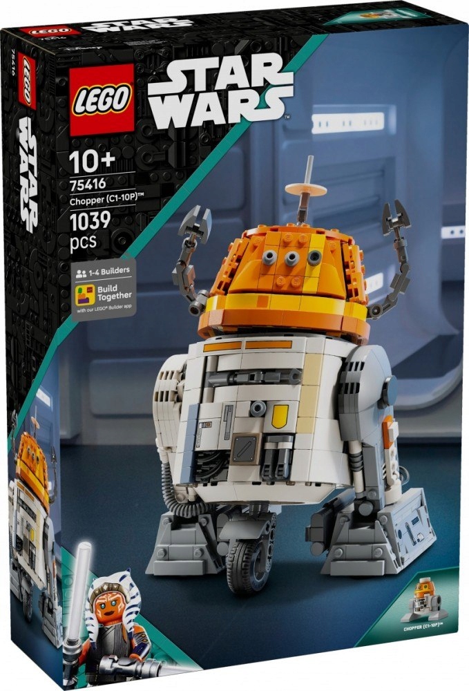 Stavebnice Star Wars 75416 Droid astromechanický Chopper (C1-10P)