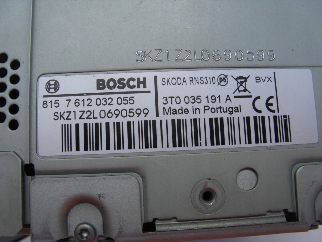 RADIO Navigation SKODA SUPERB II