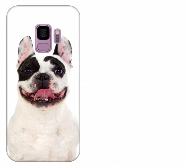 

Etui pokrowiec Samsung Galaxy S9 Pies buldog franc