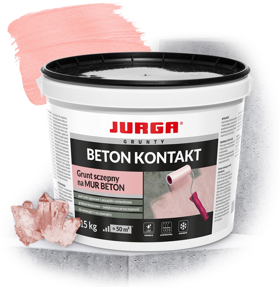 Jurga Beton Kontakt Grunt Sczepny Na Mur I Beton 15KG