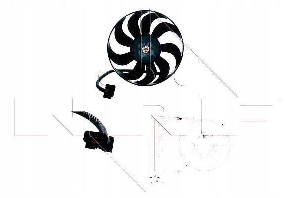 Nrf Ventilátor Chladiče Vw 1,4 1,6 1,9TDI GOLF4 B
