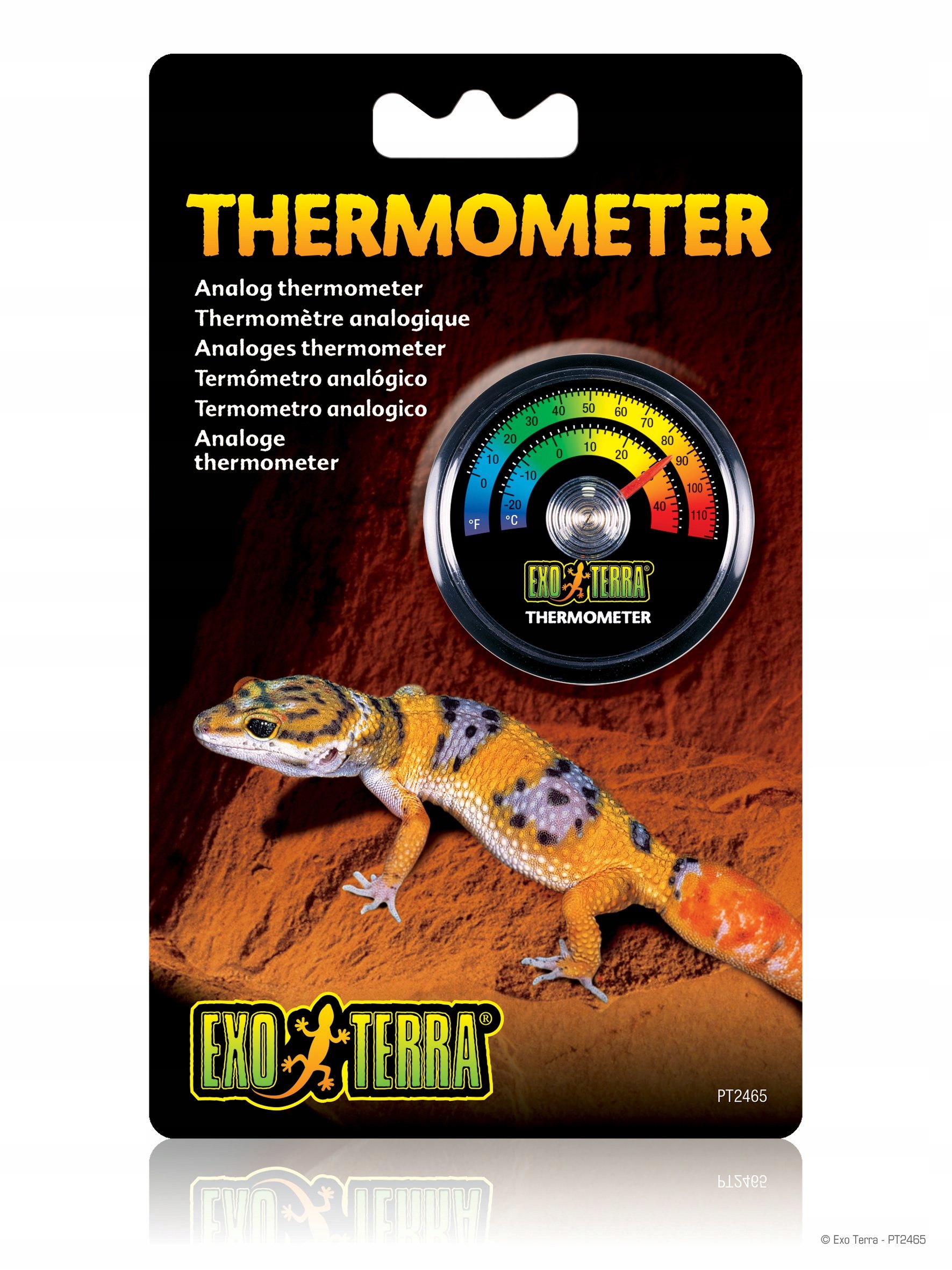 

termometr analogowy Exoterra do terrarium dla gadó