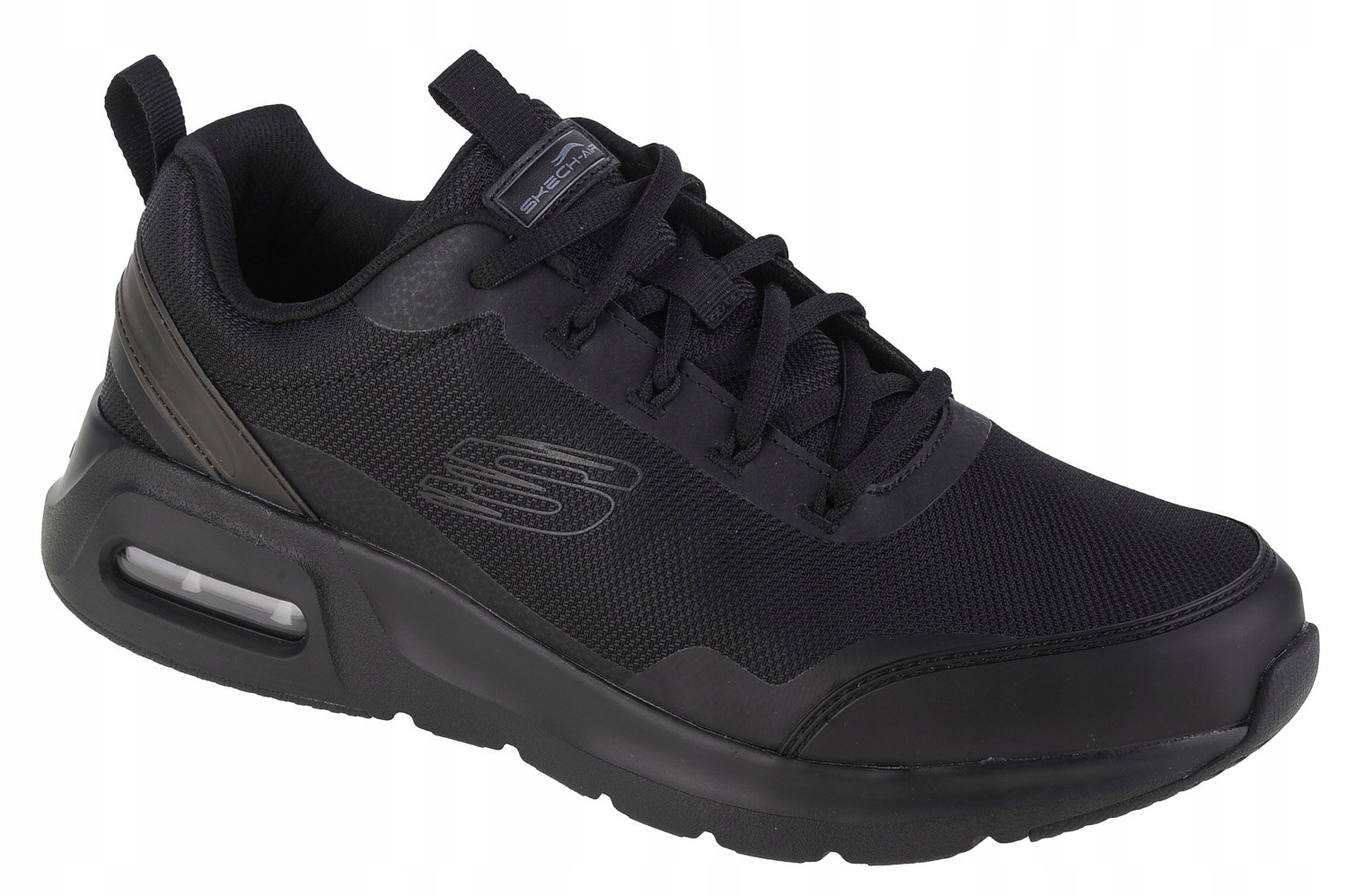Skechers Skech-air Court [42,5] Pánské tenisky, černá tkanina