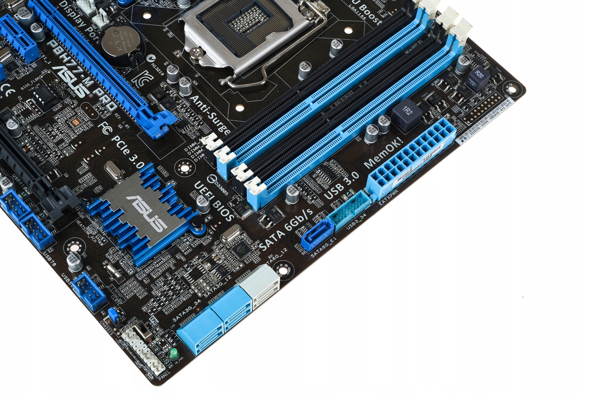Płyta główna mATX Asus P8H77-M Pro s.1155 32GB DDR3 2200MHz XMP CrossFireX Model P8H77-M PRO