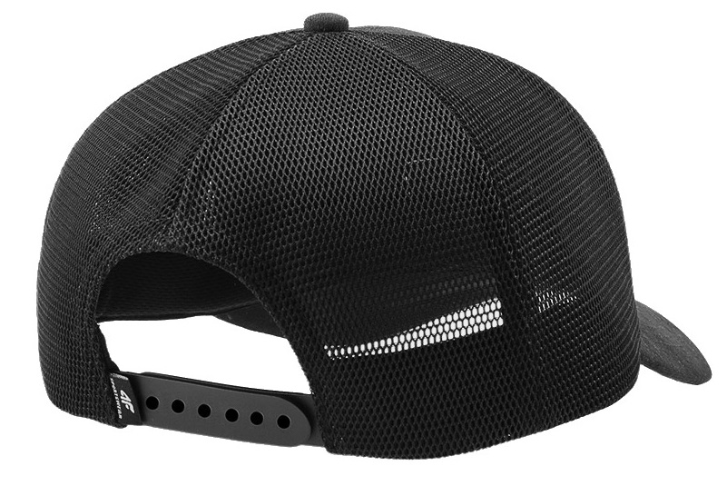 CZAPKA Z DASZKIEM MĘSKA 4F BEJSBOLÓWKA SPORTOWA CZARNA L EAN (GTIN) 5904698790296