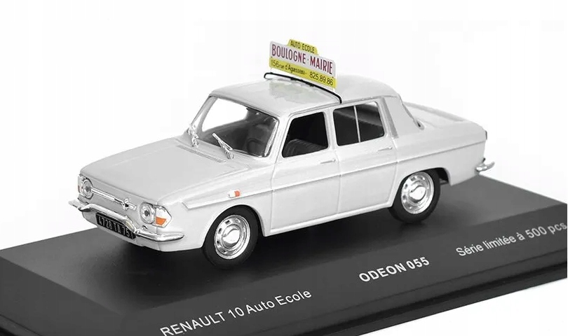 Renault R10 Auto Ecole 1969 Odeon 1:43 OD55
