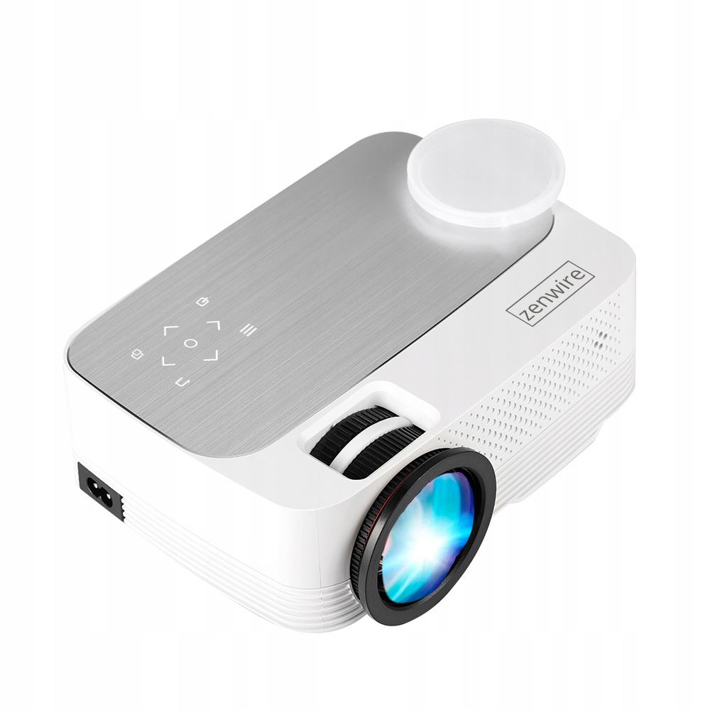 Projektor Przenośny mini mały Rzutnik LED Full HD 4000lm 170 cali LED HDMI Żywotność lampy w trybie normalnym 300000 h