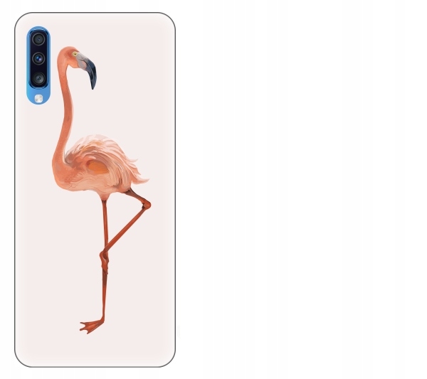 

Etui pokrowiec Samsung Galaxy A70 Ptak flaming akw