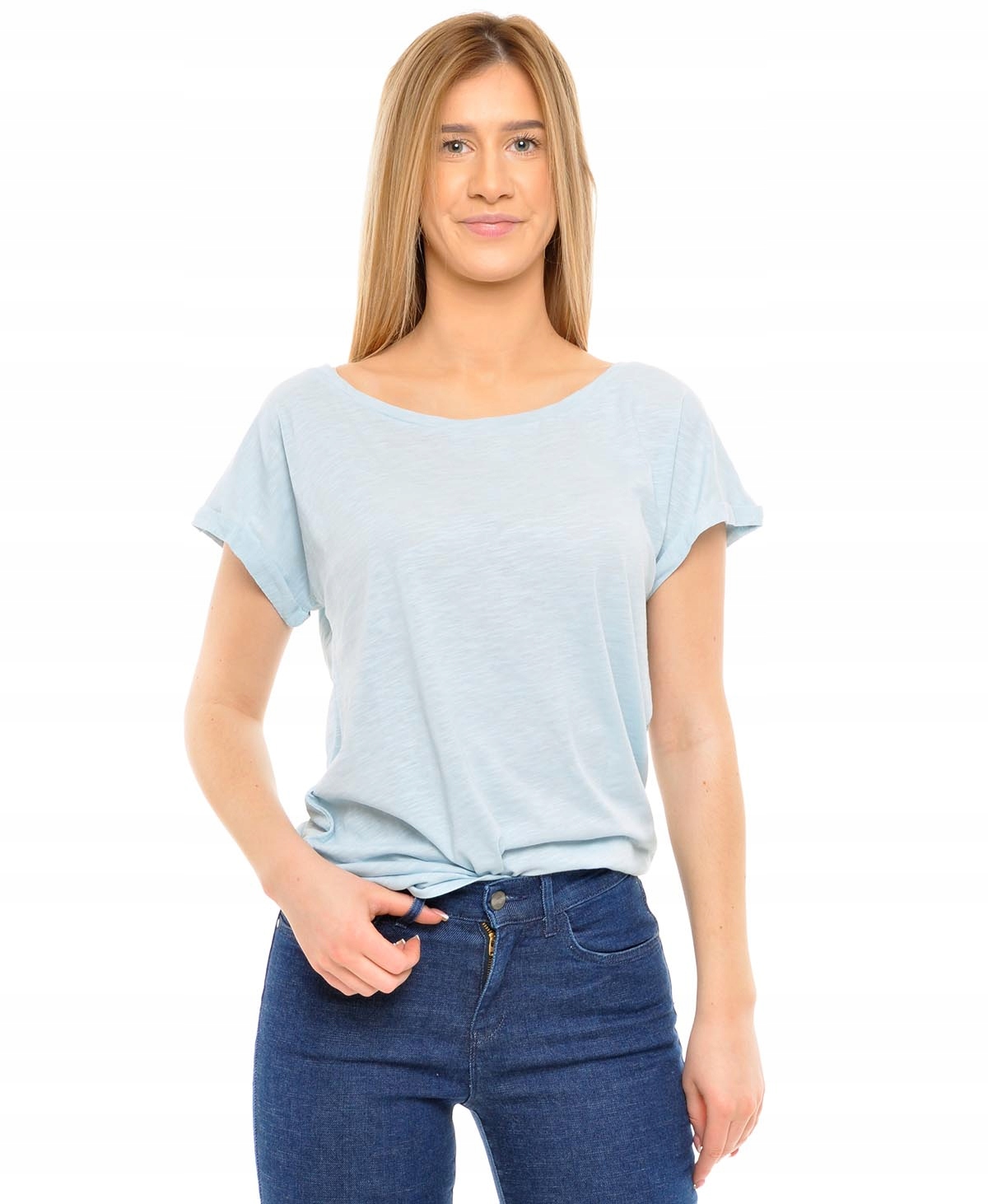 

Lee t-shirt damski Blue shortsleeve Boxy Tee M r38