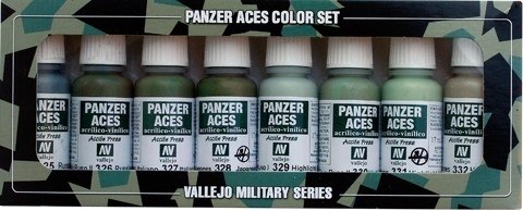 Vallejo 70127 Sada Panzer Aces Crew uniforms