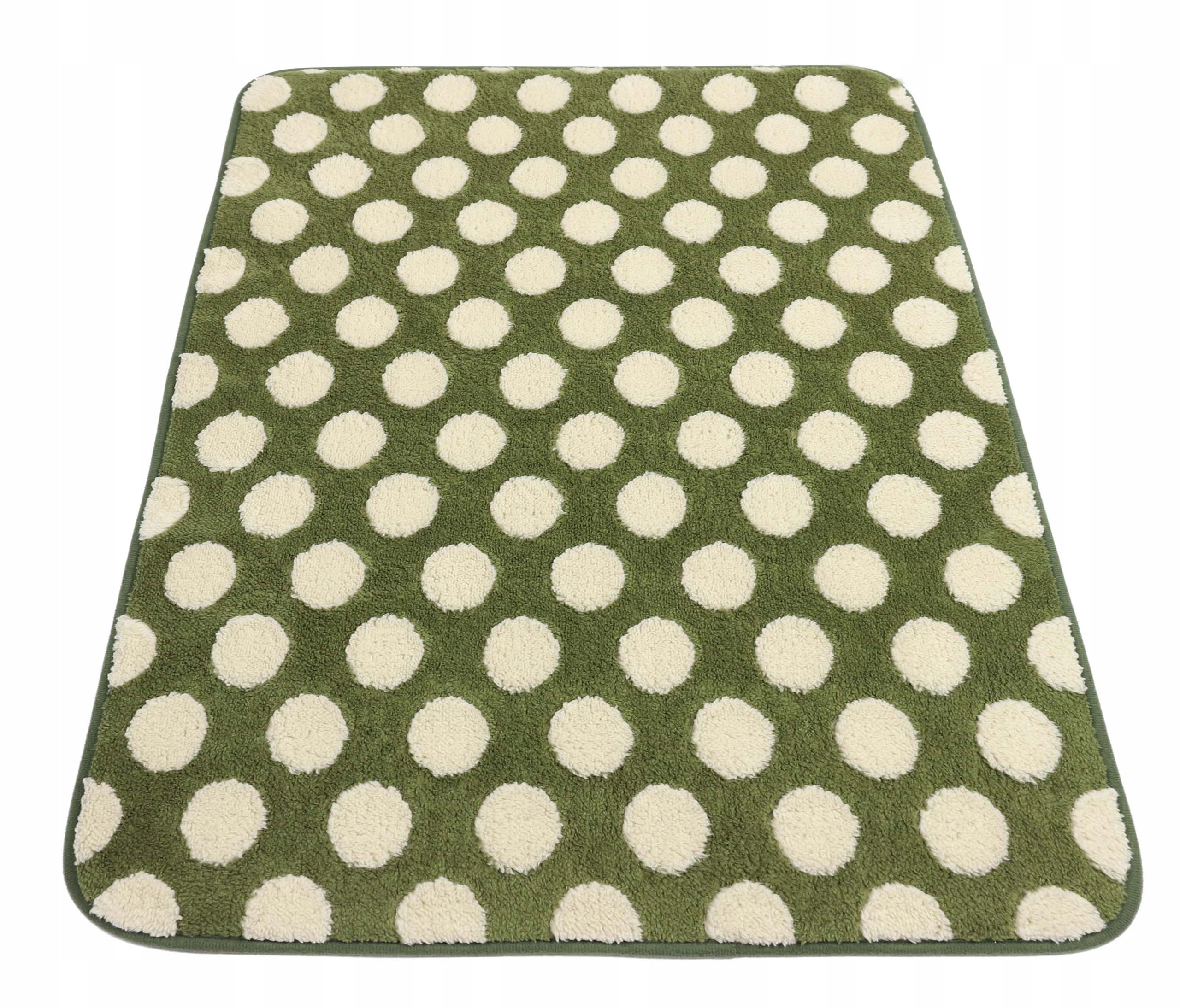 Koberec Do Dětského Pokoje 080x150 cm Olivový Měkký Plyšový